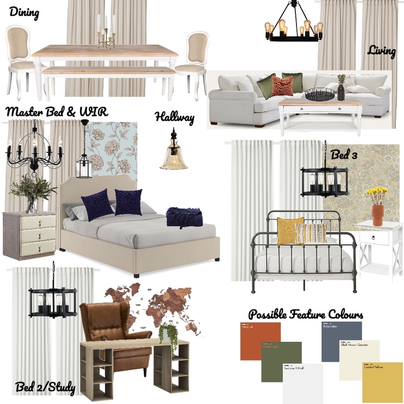 Whole house furniture Mood Board by jvyshenkova@gmail.com on Style Sourcebook