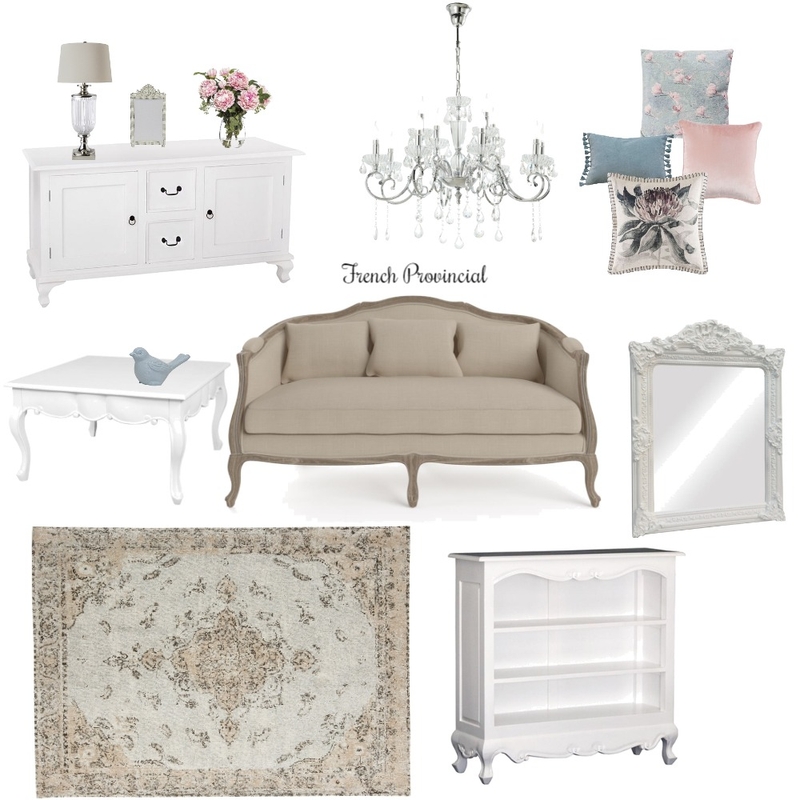 French Provincial Mood Board by Melissa Schmidt on Style Sourcebook