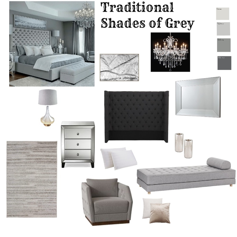 Traditional Bedroom Mood Board by Macdonpa on Style Sourcebook