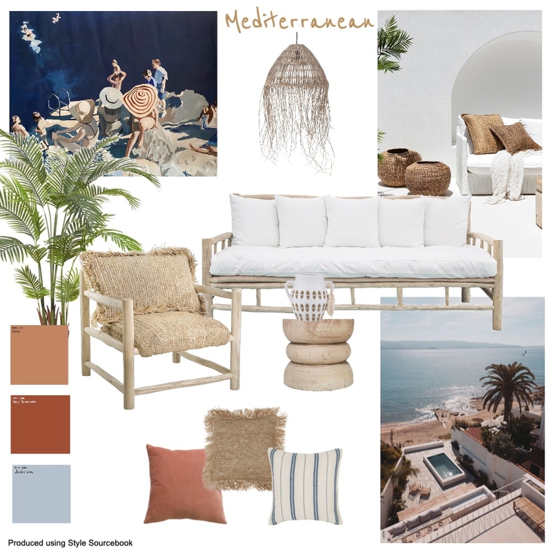 Mediterranean Mood Board by Manea Interior Design & Styling on Style Sourcebook