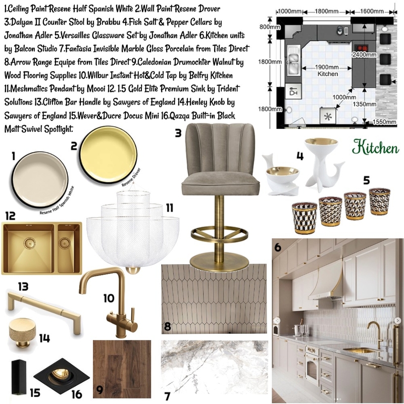 kitchen Mood Board by viktoria.m on Style Sourcebook