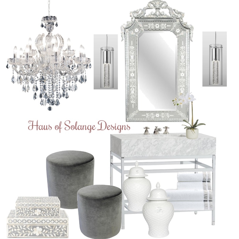 Powder Room Mood Board by solange1992 on Style Sourcebook