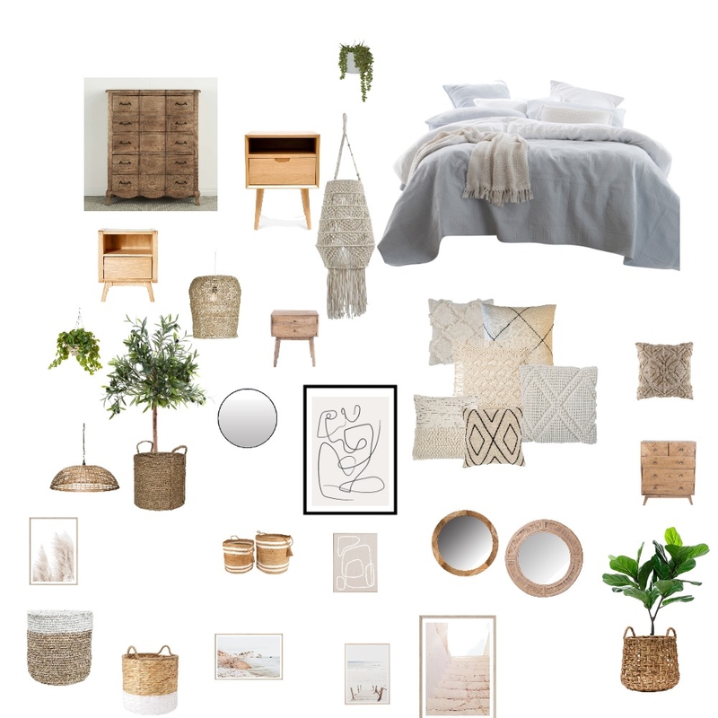 Boho Mood Board by marybella on Style Sourcebook