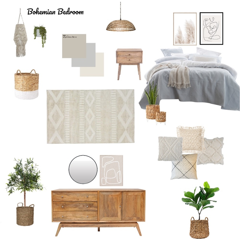 Boho Mood Board by marybella on Style Sourcebook