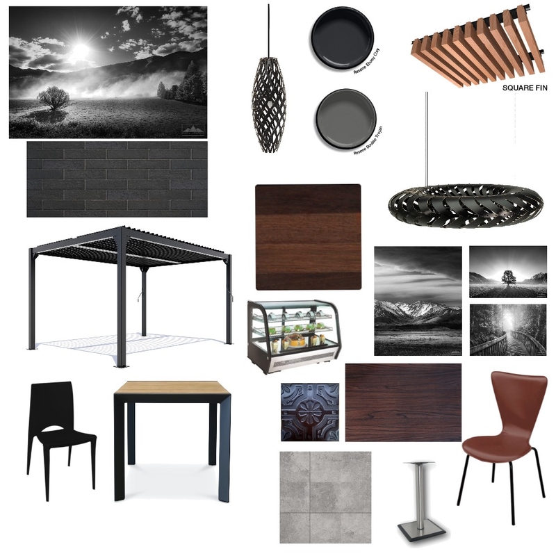 Long Black Cafe Mood Board by JenLow on Style Sourcebook