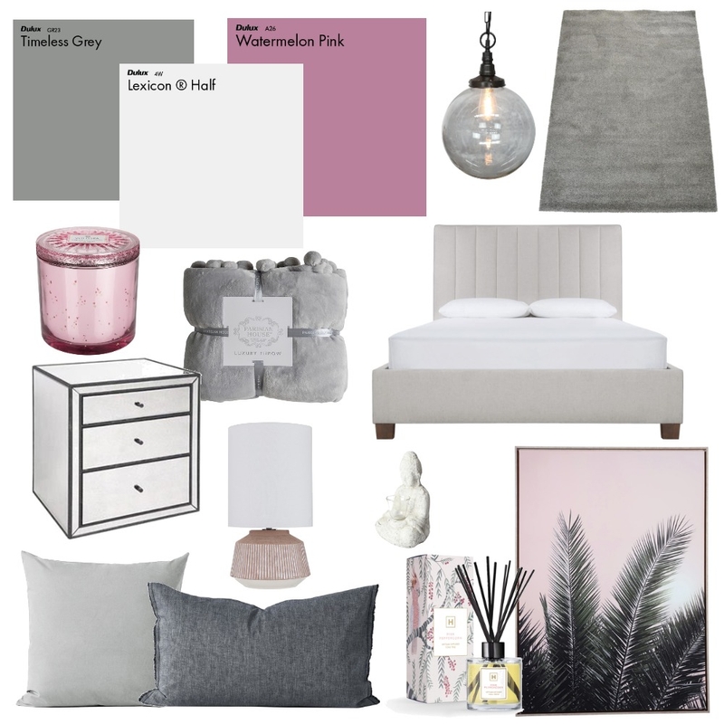 bedroom moodboard Mood Board by hannxhmarie on Style Sourcebook