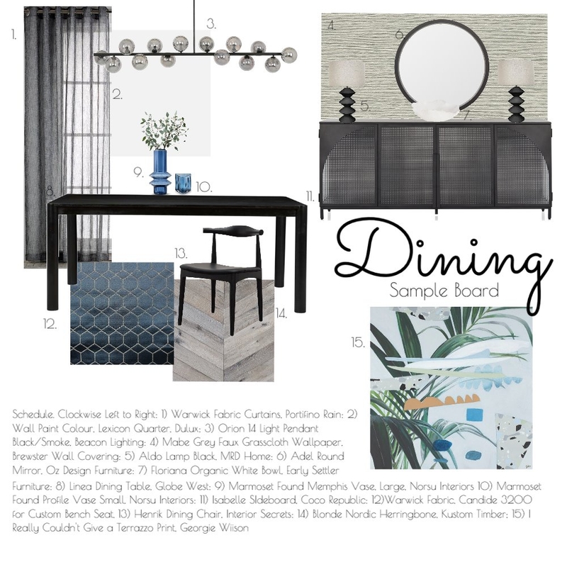 Dining Mood Board by jacca333 on Style Sourcebook