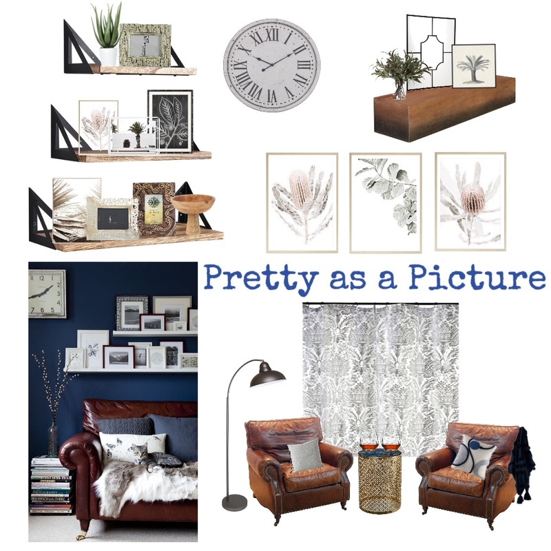 Pretty as a Picture Mood Board by Johnna Ehmke on Style Sourcebook