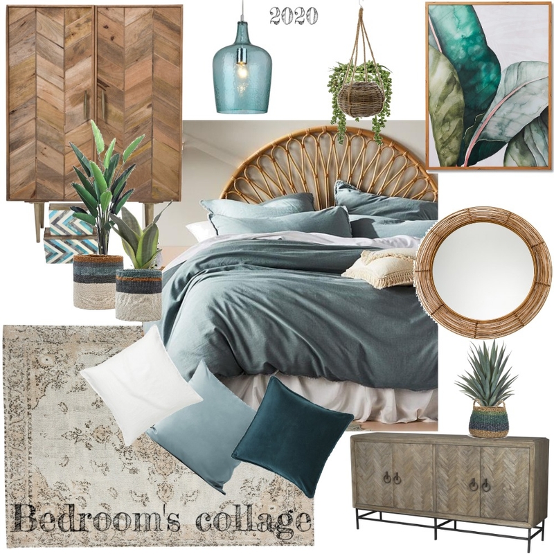 Boho bedroom Mood Board by Irencateye on Style Sourcebook