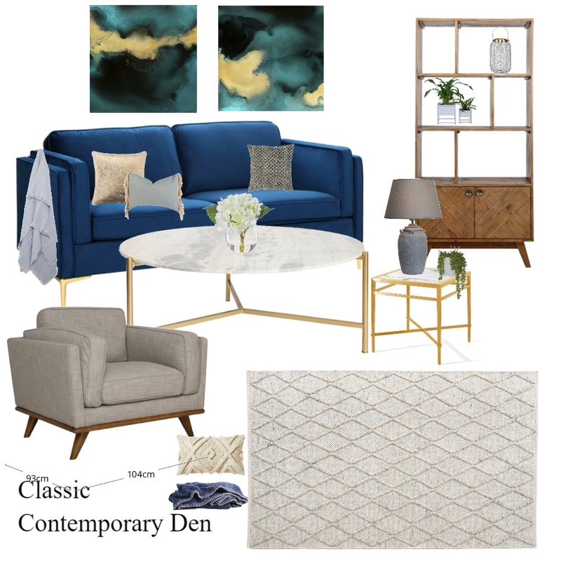 Johnstone-Smith Den Mood Board by Jo Sievwright on Style Sourcebook