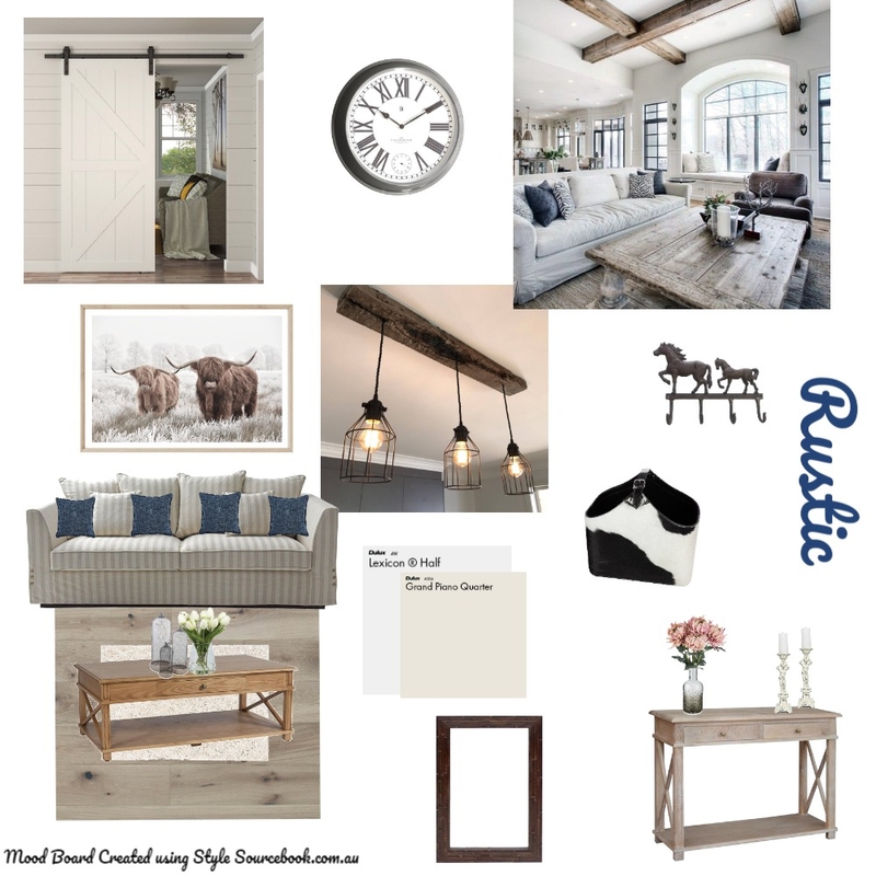 Rustic Mood Board by cbellier on Style Sourcebook