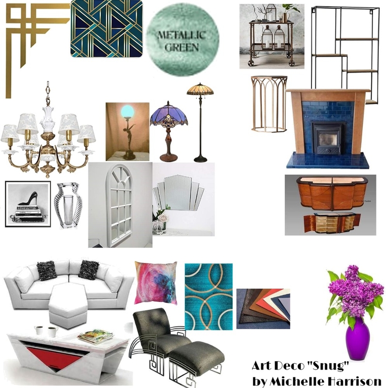 Art Deco Snug Mood Board by SecretMagpie on Style Sourcebook