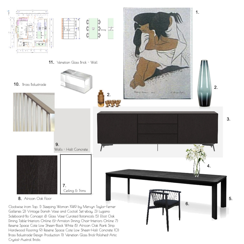 Dining Room Mood Board by KG on Style Sourcebook