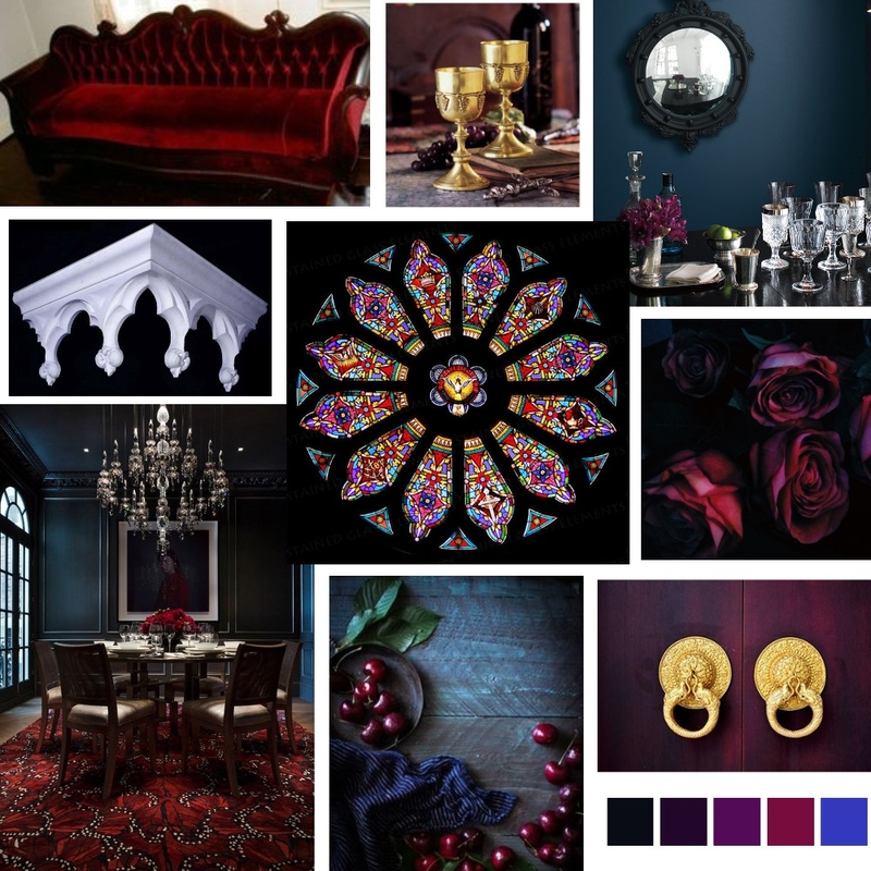 Gothic Mood Board Mood Board by jsheaffe@andersens.com.au on Style Sourcebook