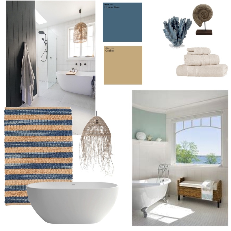Coastal Bathroom Mood Board by Soul Interior Design on Style Sourcebook