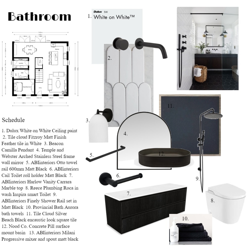 IDI Bathroom Mood Board by Sezzi_M on Style Sourcebook