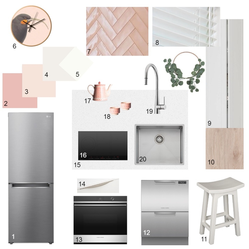 Kitchen sample board Mood Board by AnjaDesign on Style Sourcebook