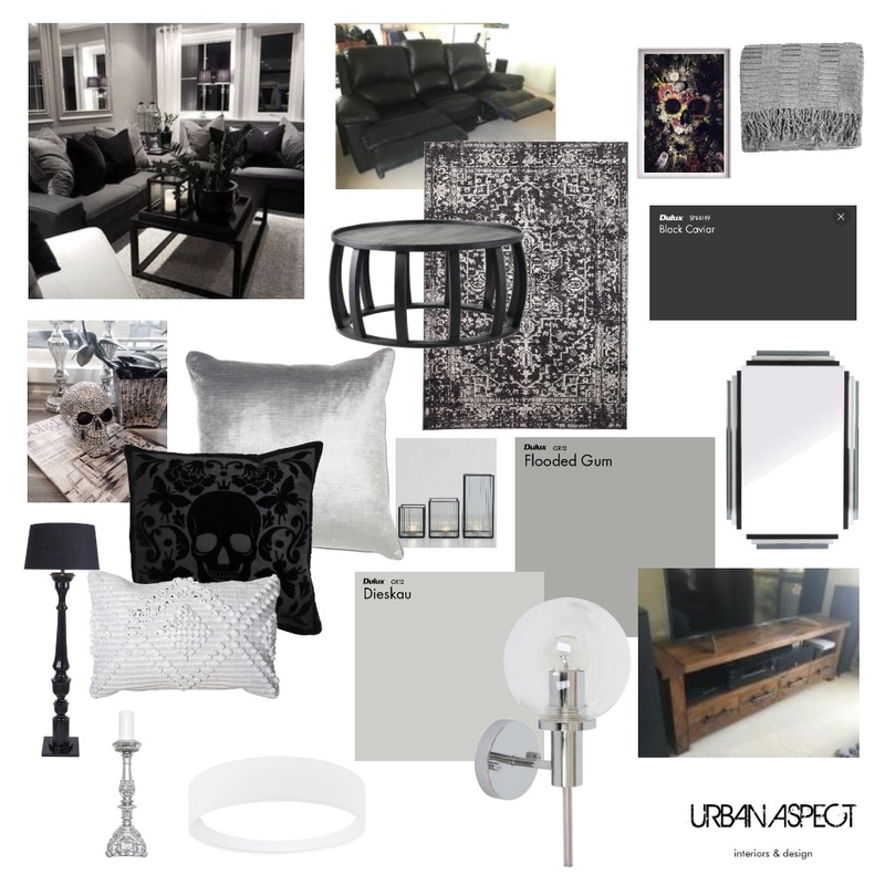 Living Room Mood Board by Urban Aspect Build Planning & Interior Design on Style Sourcebook