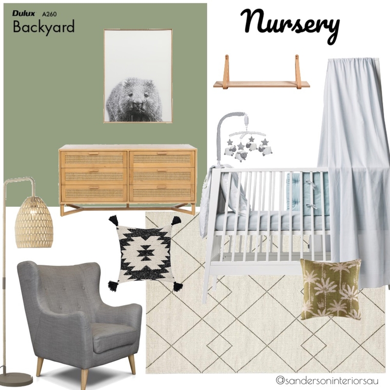 Baby Sanderson Nursery Mood Board by Sanderson Interiors AU on Style Sourcebook