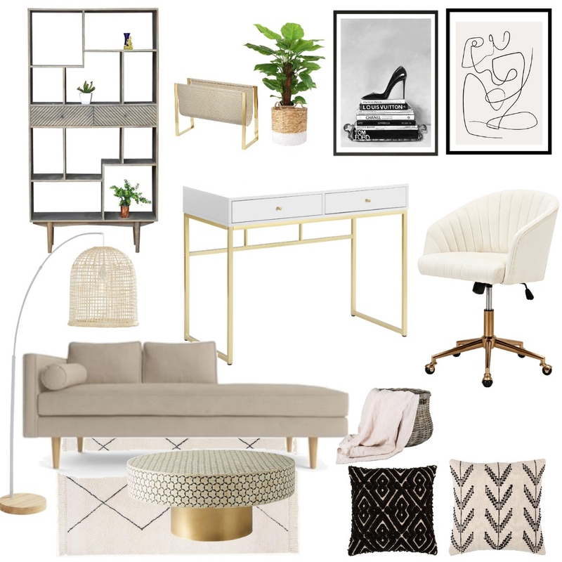 Home Office Mood Board by Karen Noble on Style Sourcebook