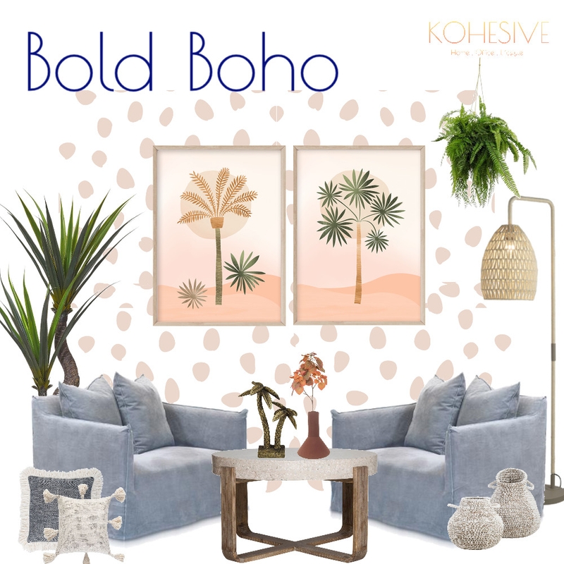 Bright Boho Sitting Room Moodboard Mood Board by Kohesive on Style Sourcebook