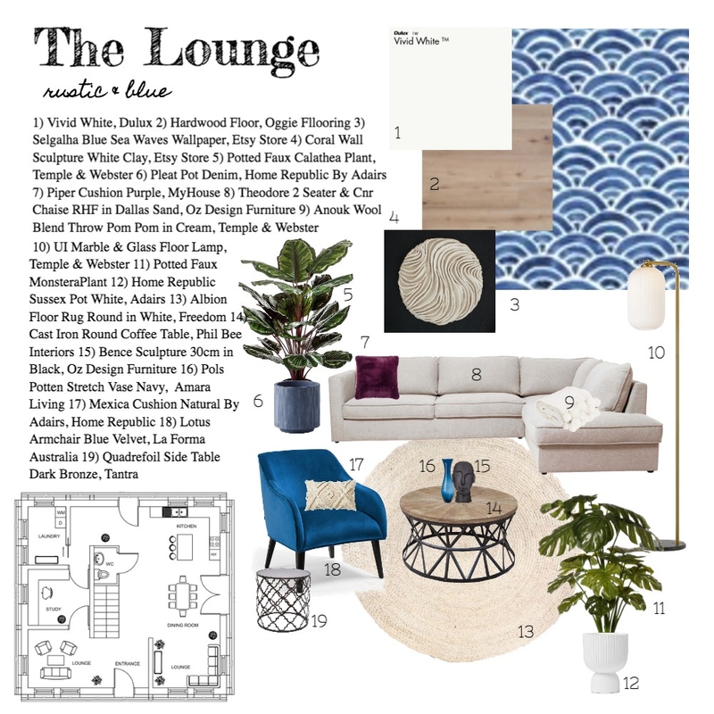 Lounge Mood Board by KenyahLee on Style Sourcebook