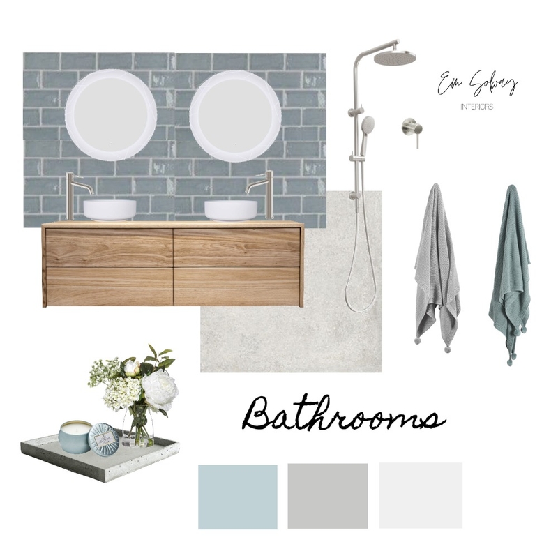 Ensuite Mood Board by emsolwayinteriors on Style Sourcebook