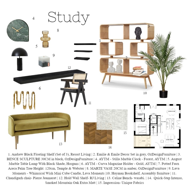 Study module 9 Mood Board by nuriasoriaf on Style Sourcebook