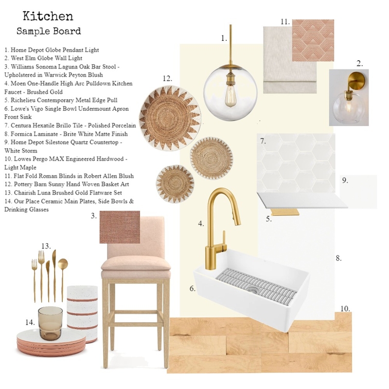Sample Board - Kitchen Mood Board by adeabreu on Style Sourcebook