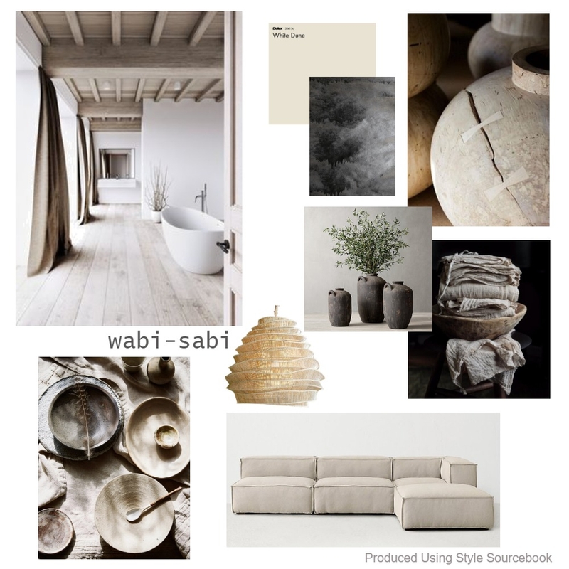 wabi-sabi Mood Board by Jaimee-lee on Style Sourcebook