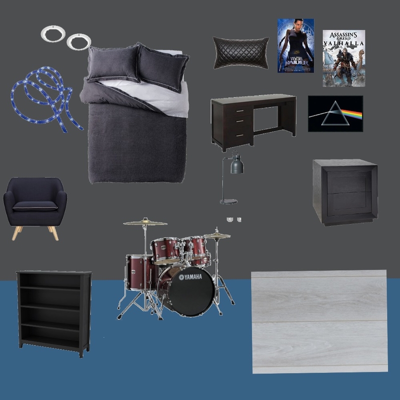 Gryffin Bedroom Mood Board by marlomarlo on Style Sourcebook