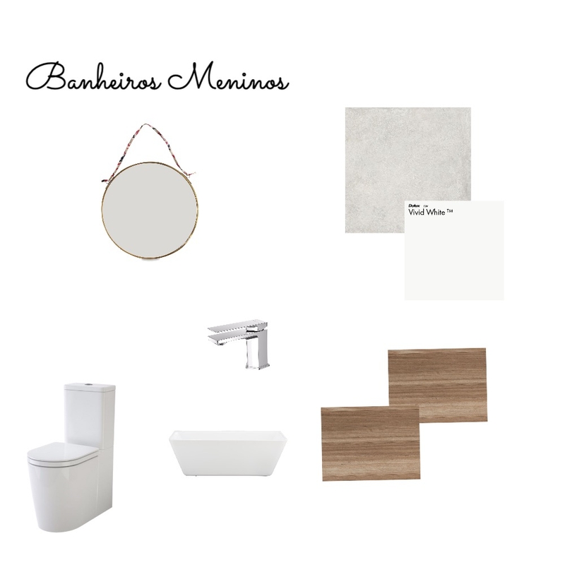 Banheiros Meninos Mood Board by FICODesign on Style Sourcebook