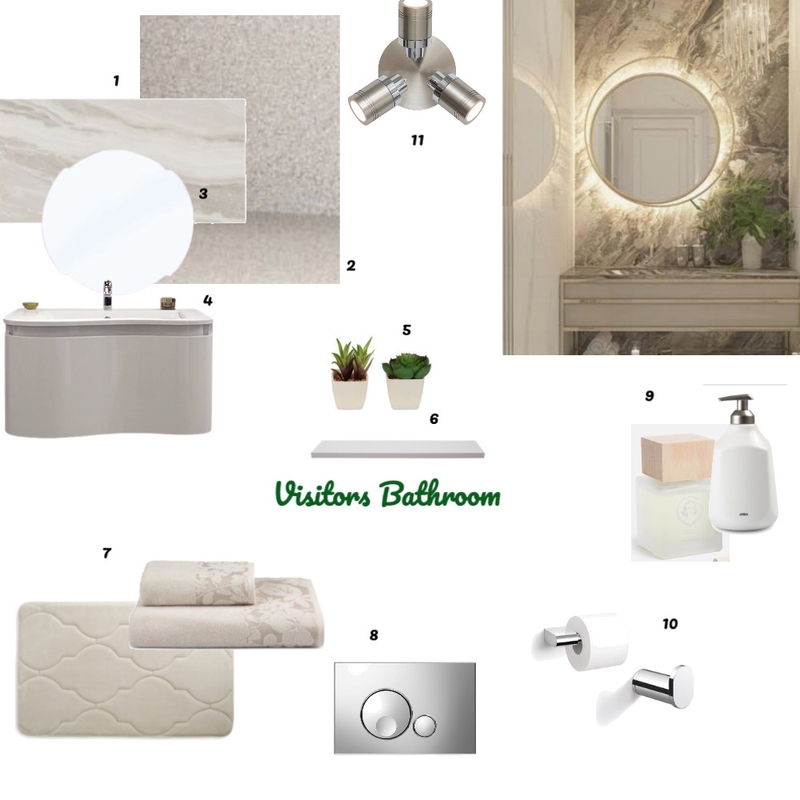 visitors bathroom Mood Board by nazrana786 on Style Sourcebook