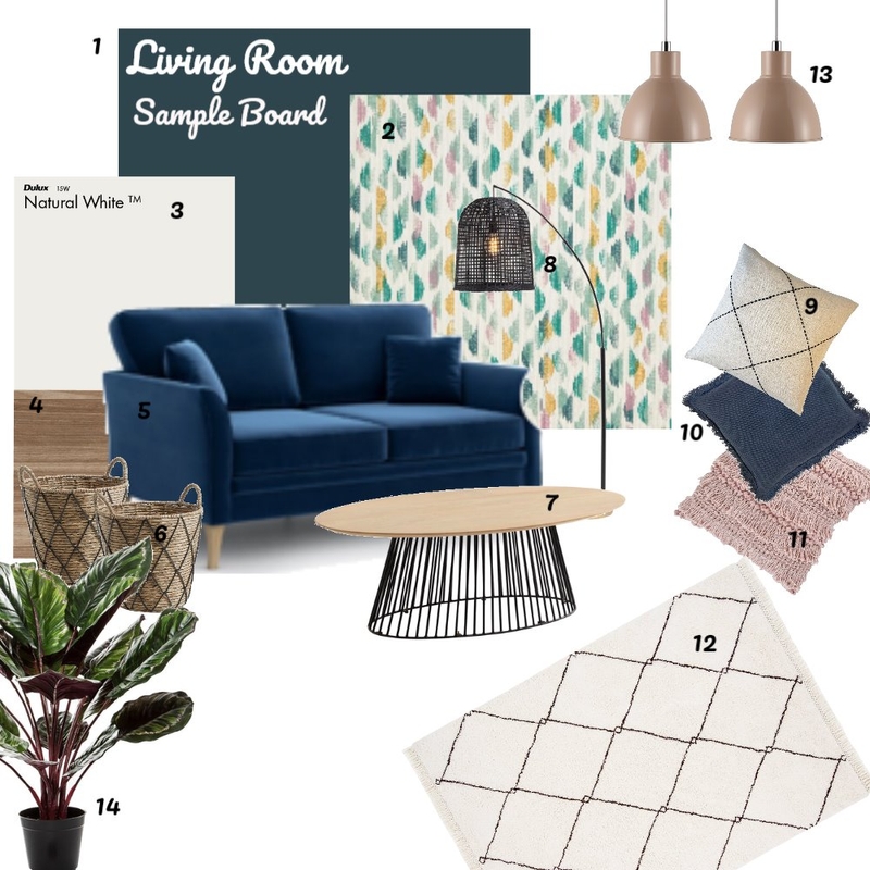 Classic Meets Boho Mood Board by HGInteriorDesign on Style Sourcebook