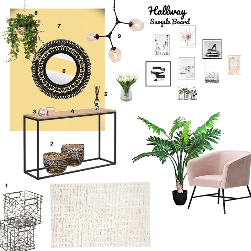 Contemporary Hallway Mood Board by HGInteriorDesign on Style Sourcebook