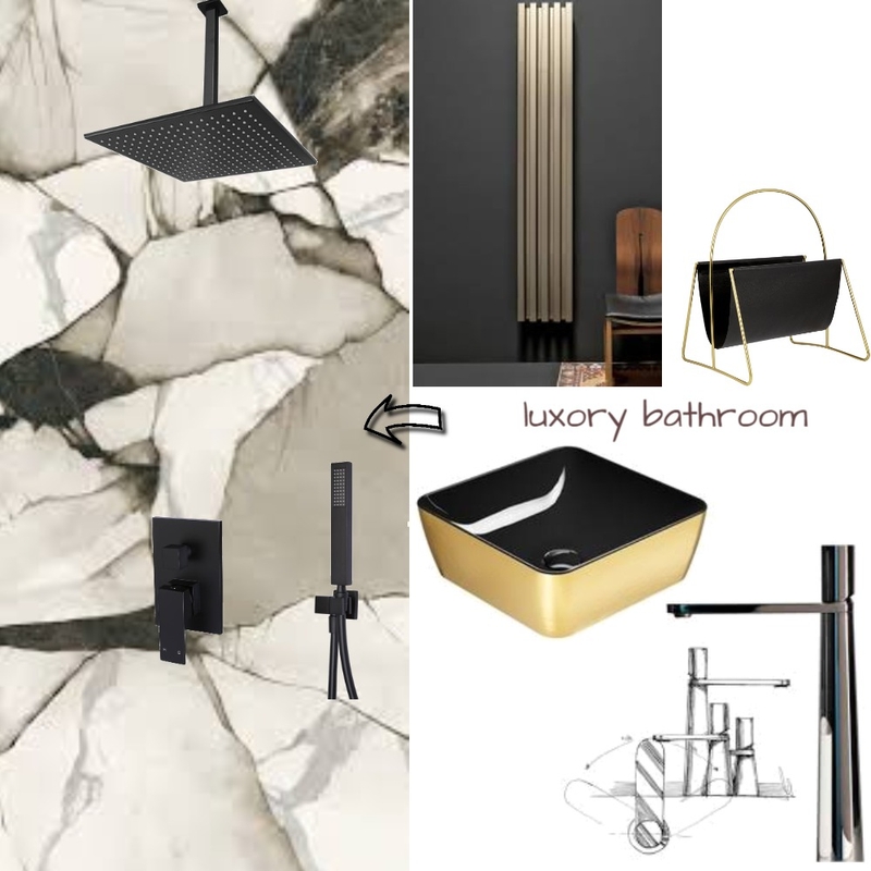 luxory bathroom Mood Board by Mariagrazia Vitale on Style Sourcebook