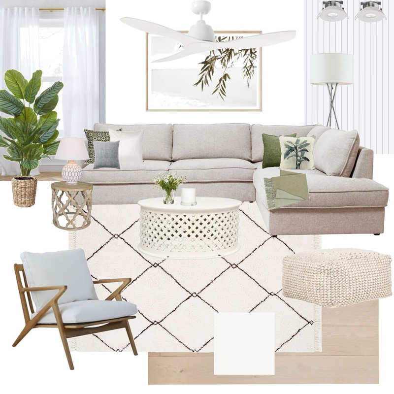 Coastal Loungeroom Mood Board by Taylor Estwick on Style Sourcebook