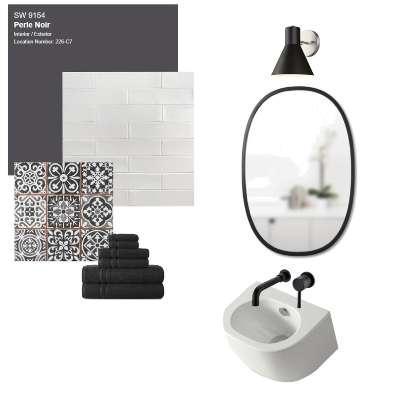 Half Bath Mood Board by enos on Style Sourcebook