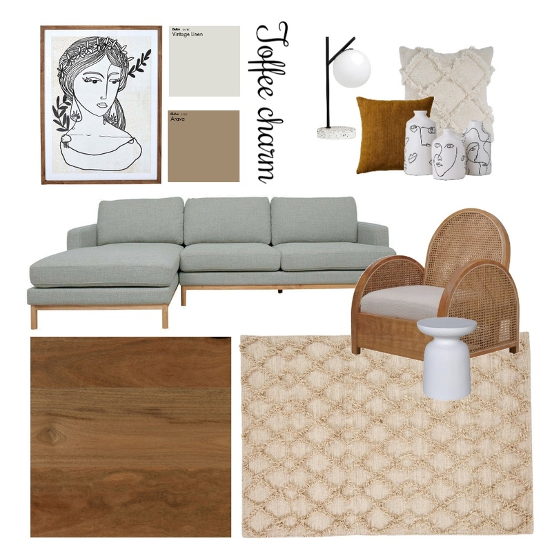 Toffee Charm Mood Board by taketwointeriors on Style Sourcebook