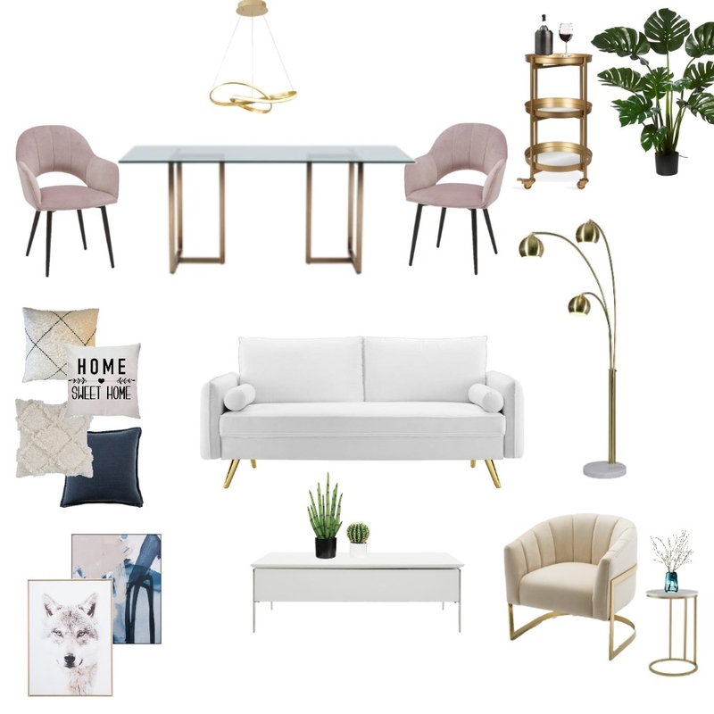 Living + Dining 37 Mood Board by Carolina Nunes on Style Sourcebook