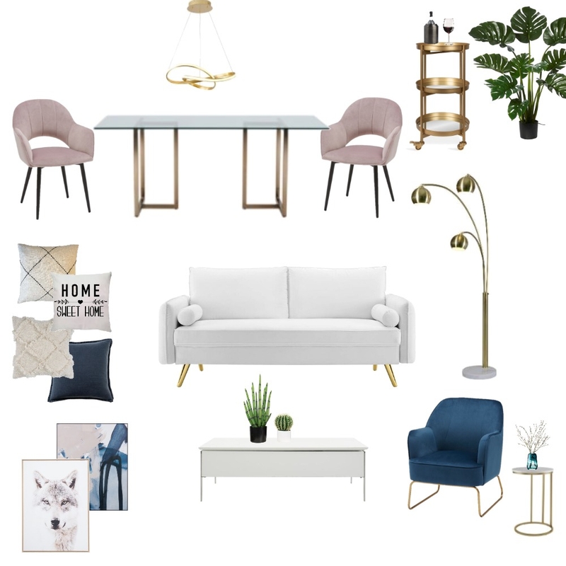 Living + Dining 38 Mood Board by Carolina Nunes on Style Sourcebook