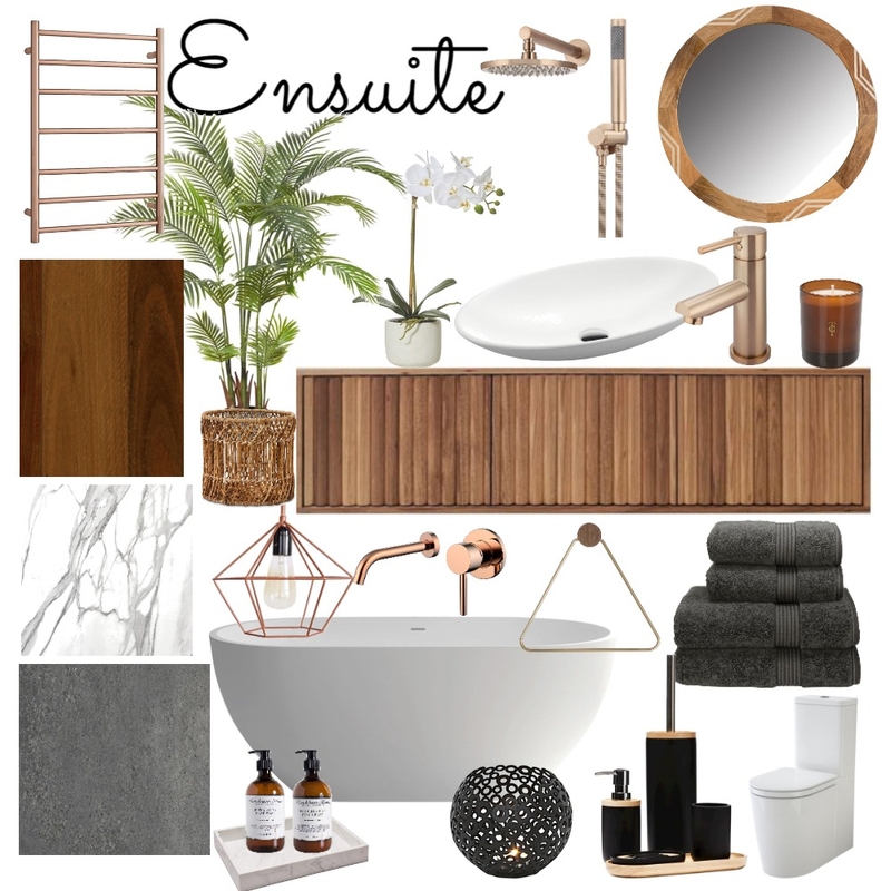 Ensuite Mood Board by Liesl on Style Sourcebook