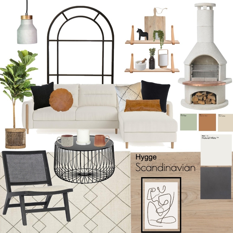 Scandi HYGGE Mood Board by Emily Nadia Design on Style Sourcebook