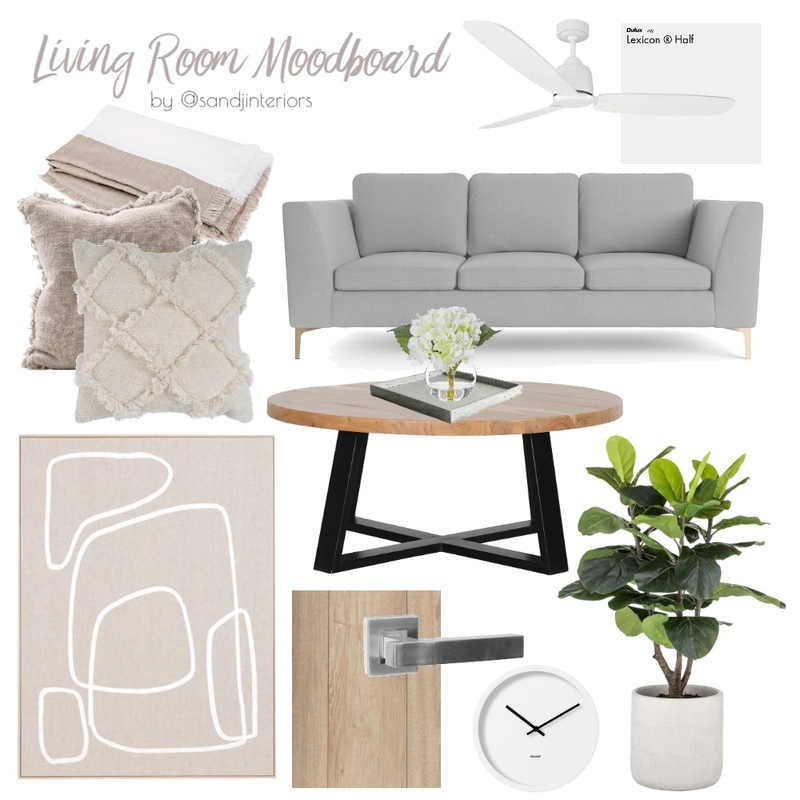 Living Room Mood Board by ESST. INTERIORS on Style Sourcebook