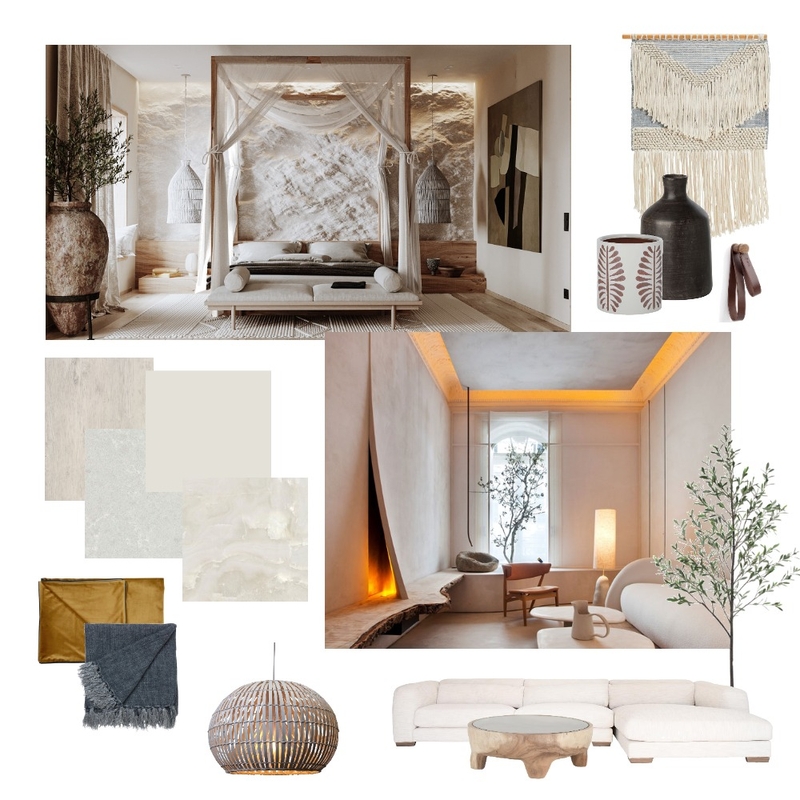 Wabi Sabi Master's Suite Mood Board by cmerlenbach on Style Sourcebook