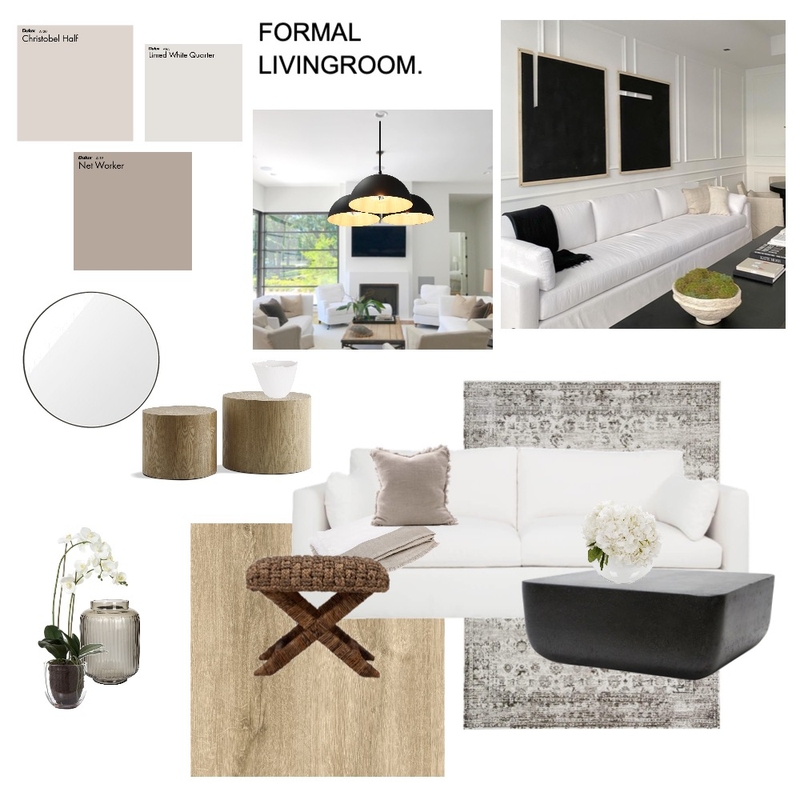 Living Space Mood Board by Kieran Walsh on Style Sourcebook