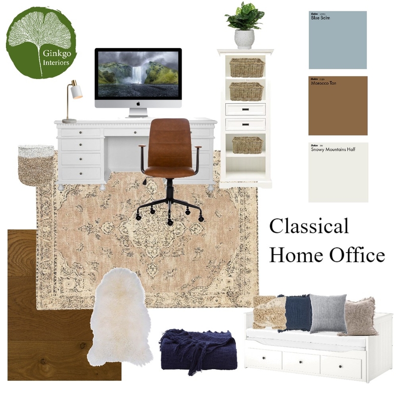 Office Mood Board by Ginkgo Interiors on Style Sourcebook