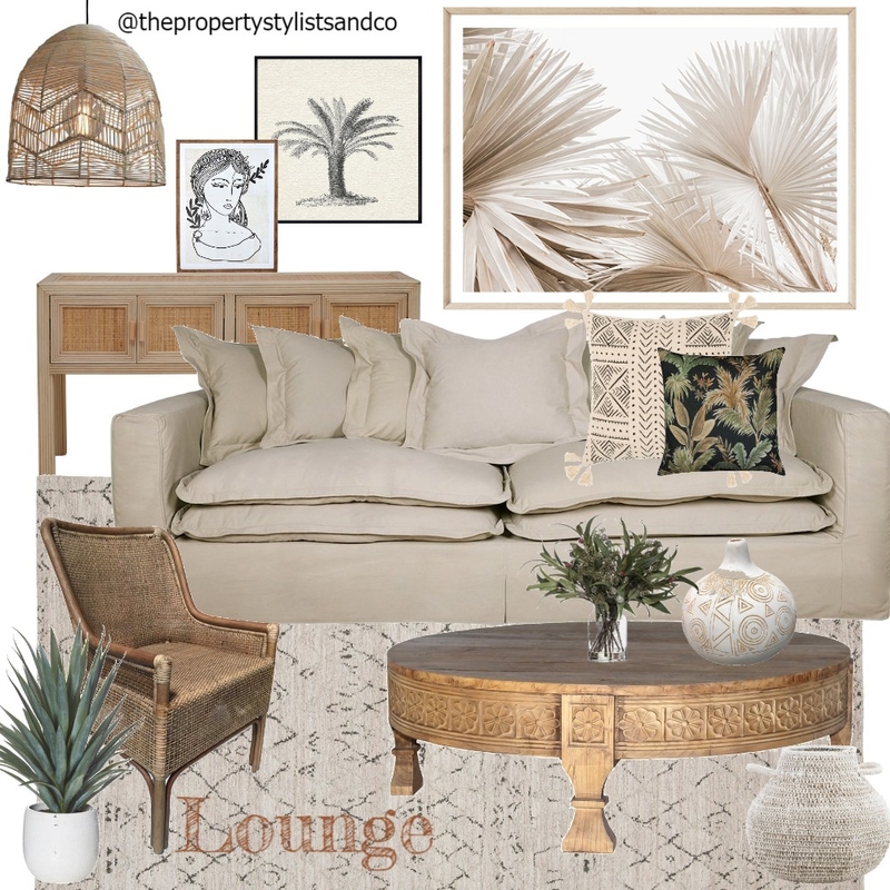 Tribal Lounge Mood Board by The Property Stylists & Co on Style Sourcebook
