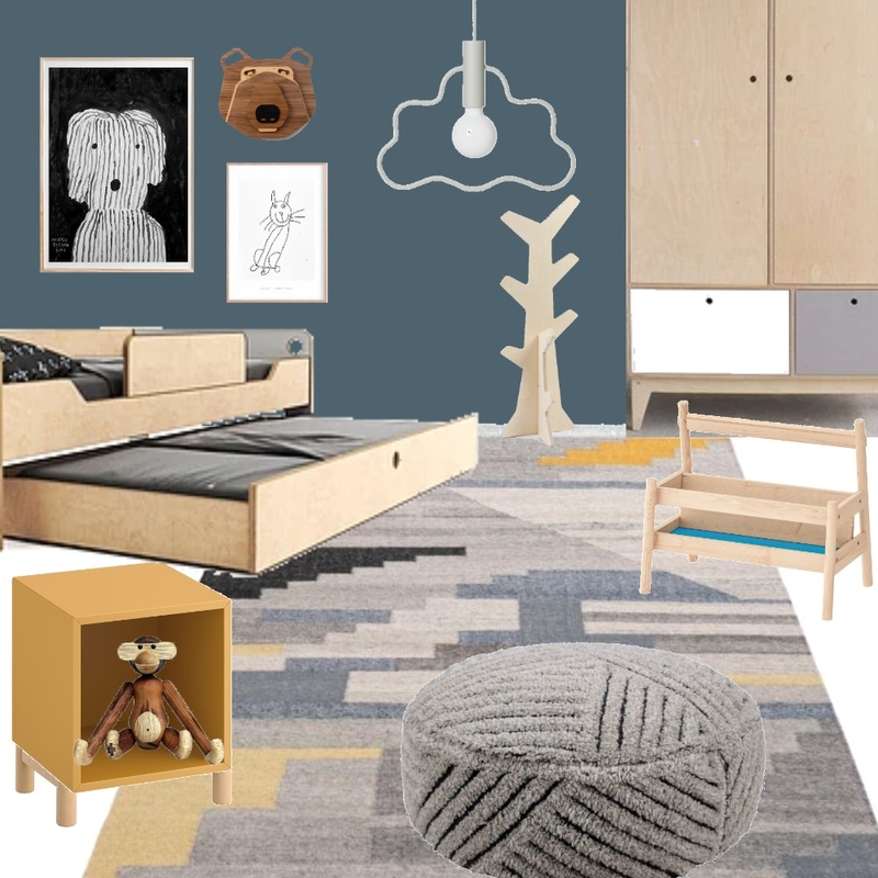 nordic boy room Mood Board by YafitD on Style Sourcebook