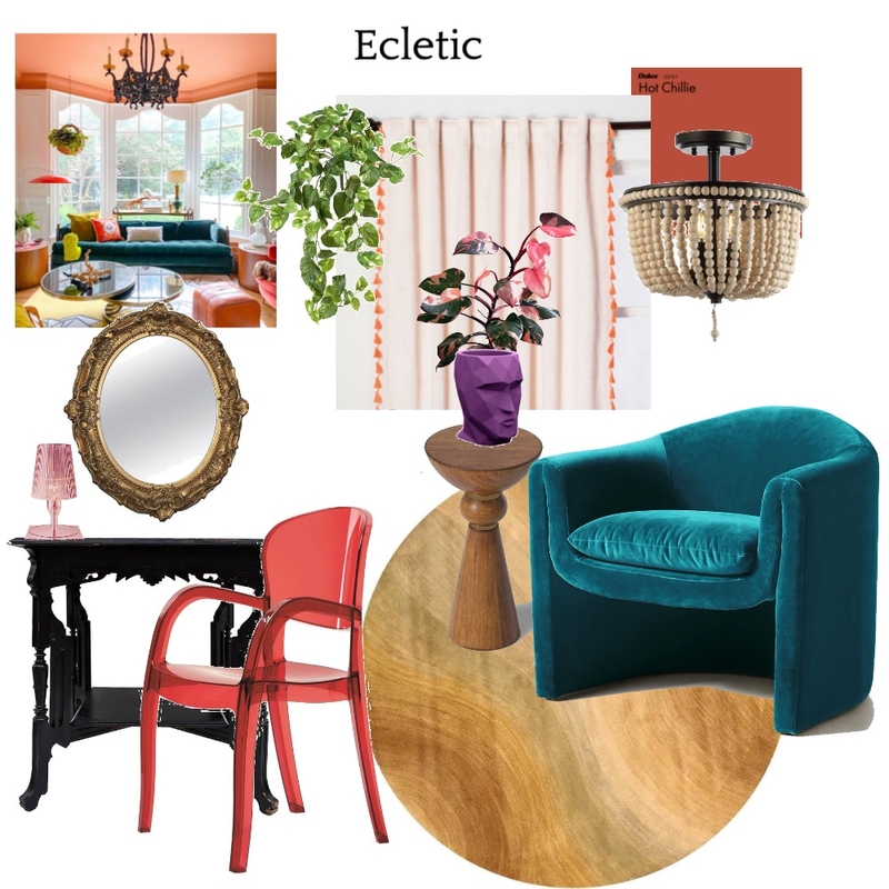 eclectic Mood Board by theweavetamer on Style Sourcebook